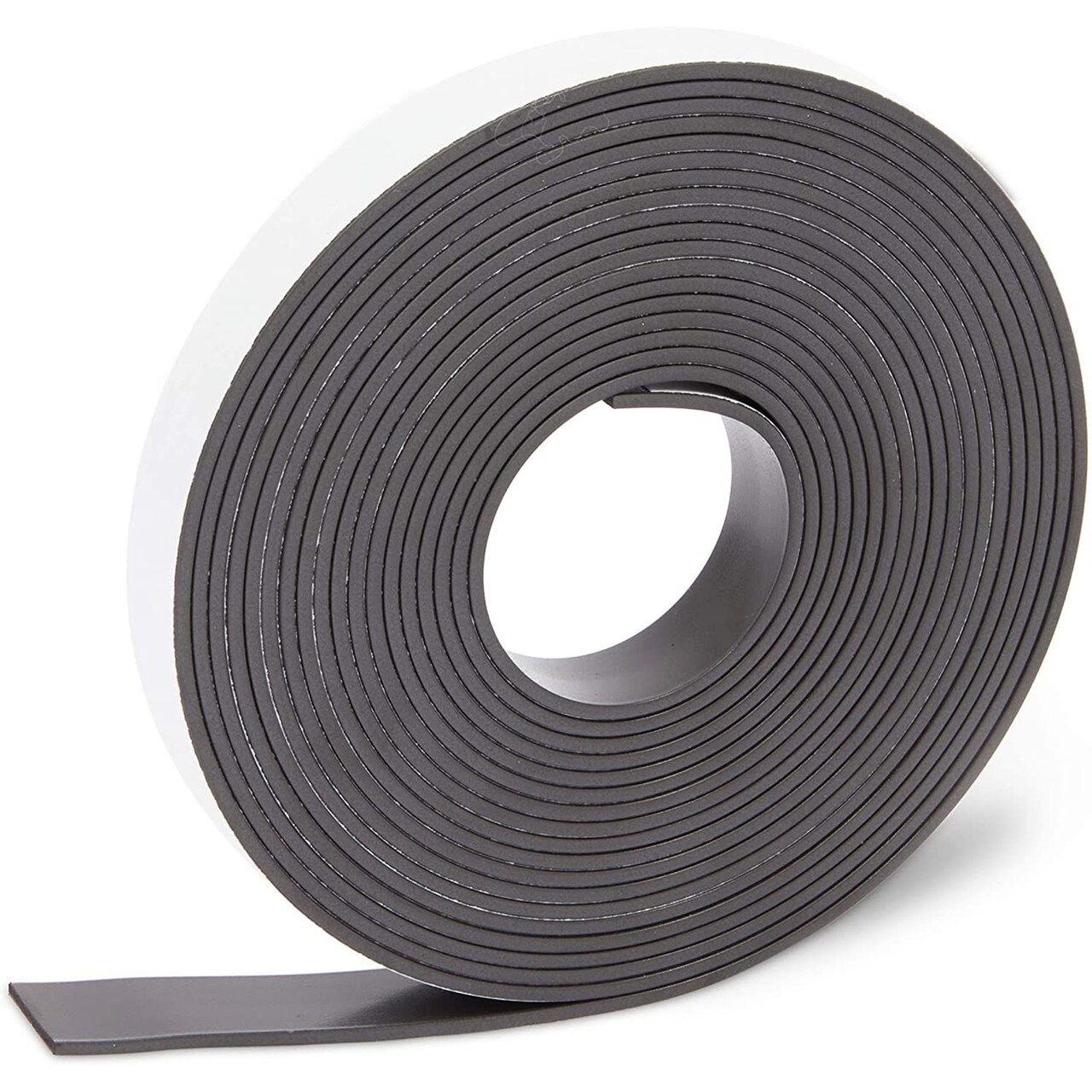 Magnetic Tape Roll with Adhesive Backing (0.5 Inch x 12 Feet, 1 Pack)
